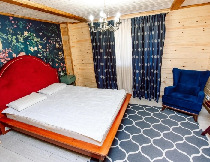 Коттедж 10-местный 5-комнатный Гостевой домик (2-этажный) - База отдыха «Ергаки»