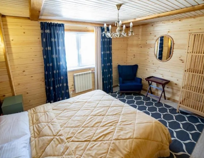 Коттедж 10-местный 5-комнатный Гостевой домик (2-этажный) - База отдыха «Ергаки»