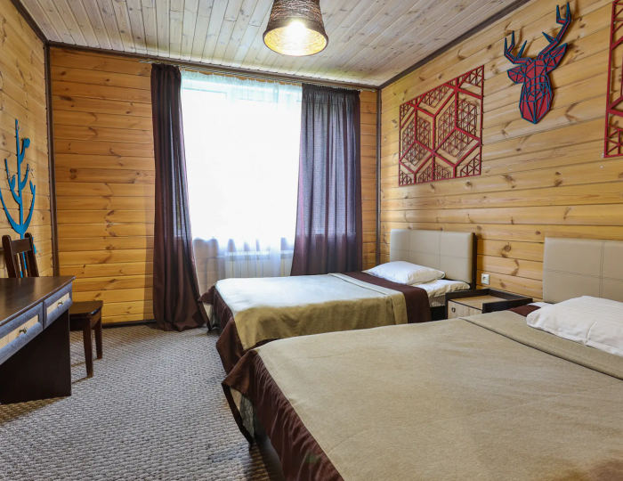 Коттедж 11-местный №1 (2-этажный) - База отдыха «Ергаки»