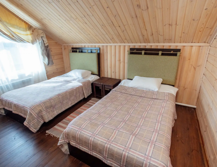 Коттедж 6-местный №2,3 (2-этажный) - База отдыха «Ергаки»