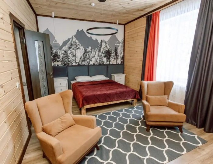 Полулюкс 2-местный (Backcountry) - База отдыха «Ергаки»