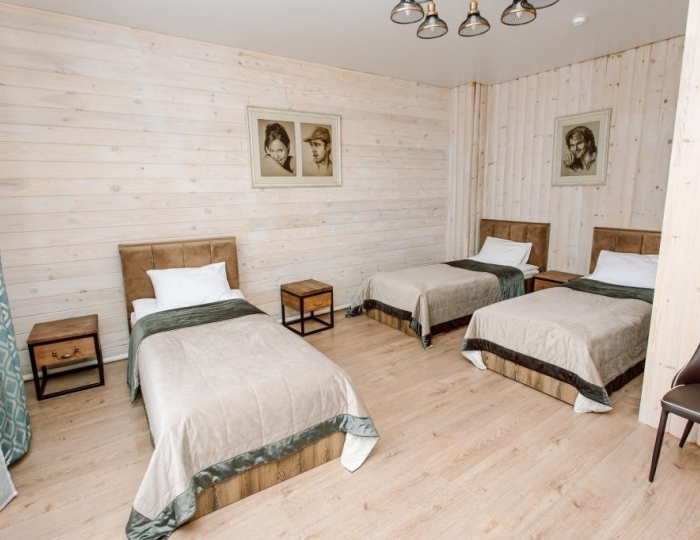 Семейный 3-местный 2 комнатный  (SkyDreem) - База отдыха «Ергаки»