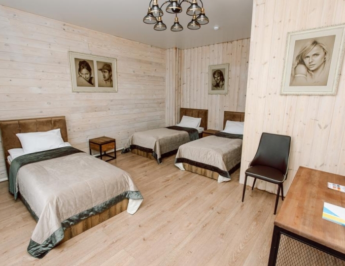 Семейный 3-местный 2 комнатный  (SkyDreem) - База отдыха «Ергаки»