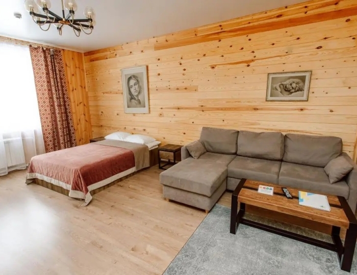 Семейный 5-местный 2 комнатный (SkyDreem) - База отдыха «Ергаки»