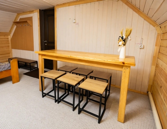 Эконом 6-местный(№5,6) к.2, 2этаж - База отдыха «Ергаки»