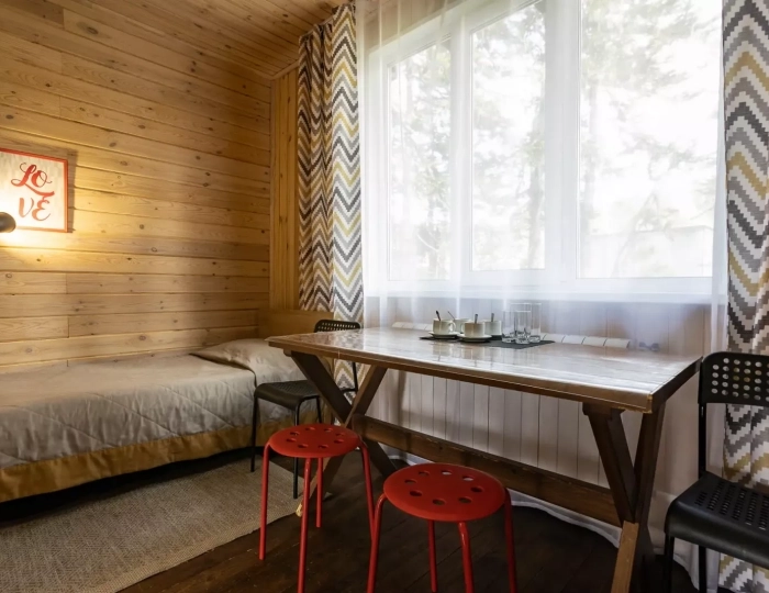 Стандарт 4-местный улучш. Берлога - База отдыха «Ергаки»